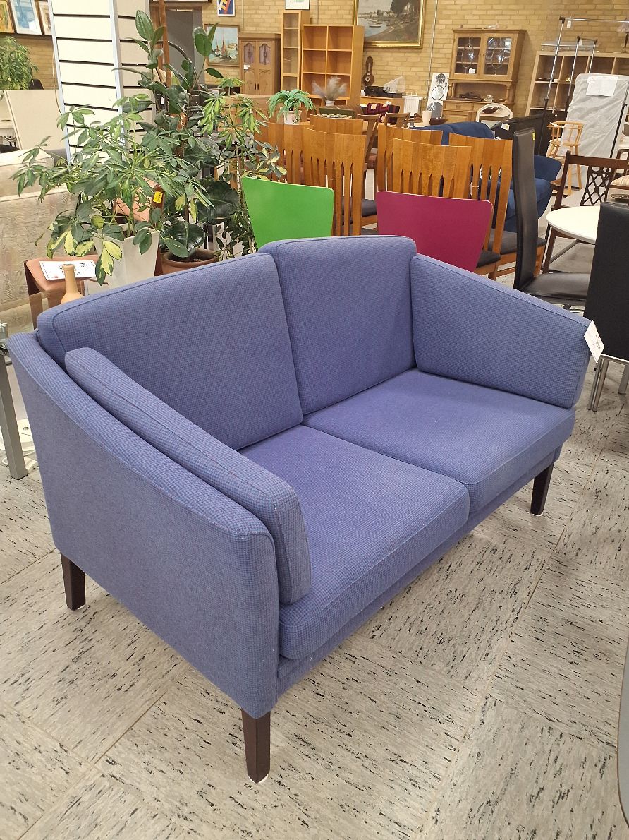 2 PS blå sofa